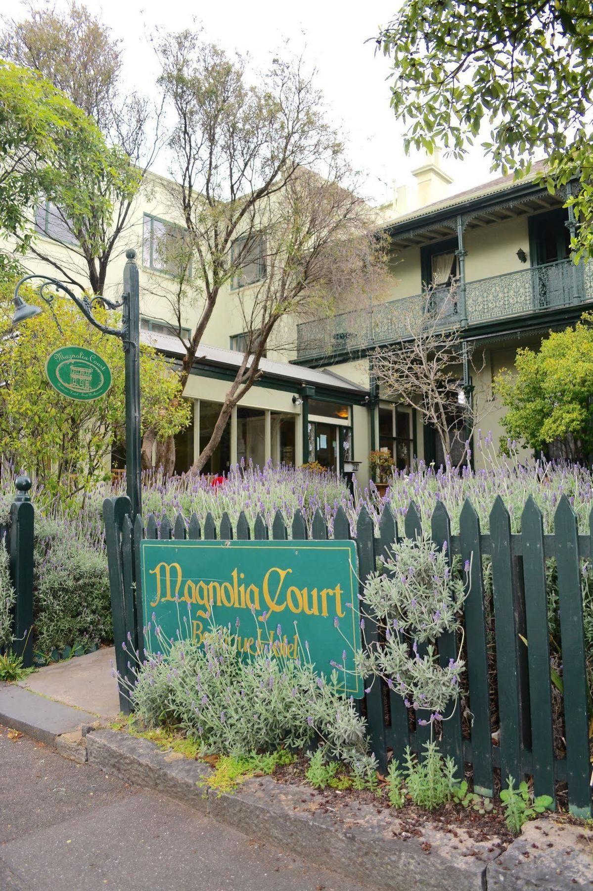 מלבורן Magnolia Court Boutique Hotel מראה חיצוני תמונה